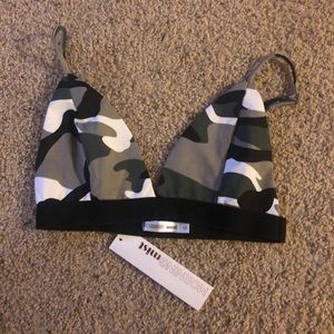 Camo Print Bralette